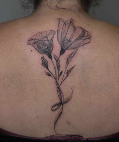 Flower tattoo by @effyliutattoo